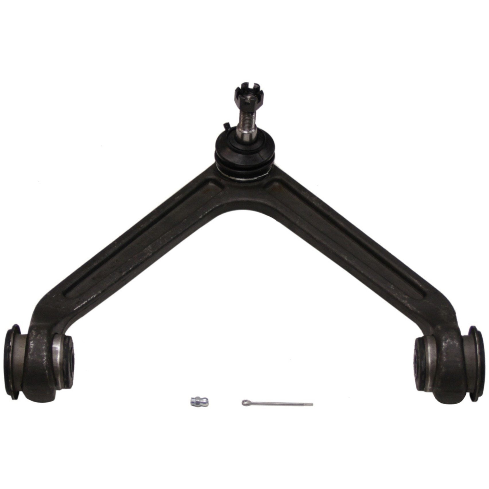 Angle View of Front Upper Suspension Control Arm and Ball Joint Assembly MOOG RK7424