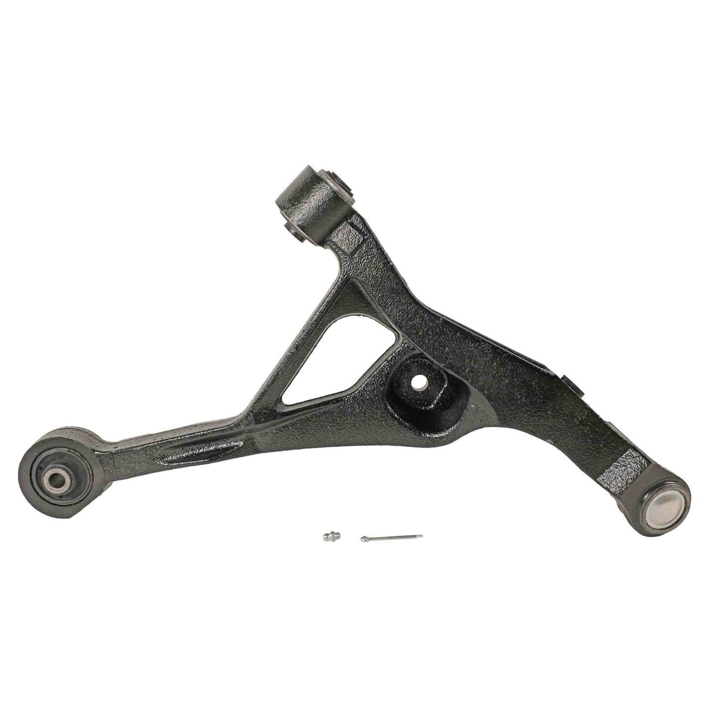 Back View of Front Left Suspension Control Arm and Ball Joint Assembly MOOG RK7425