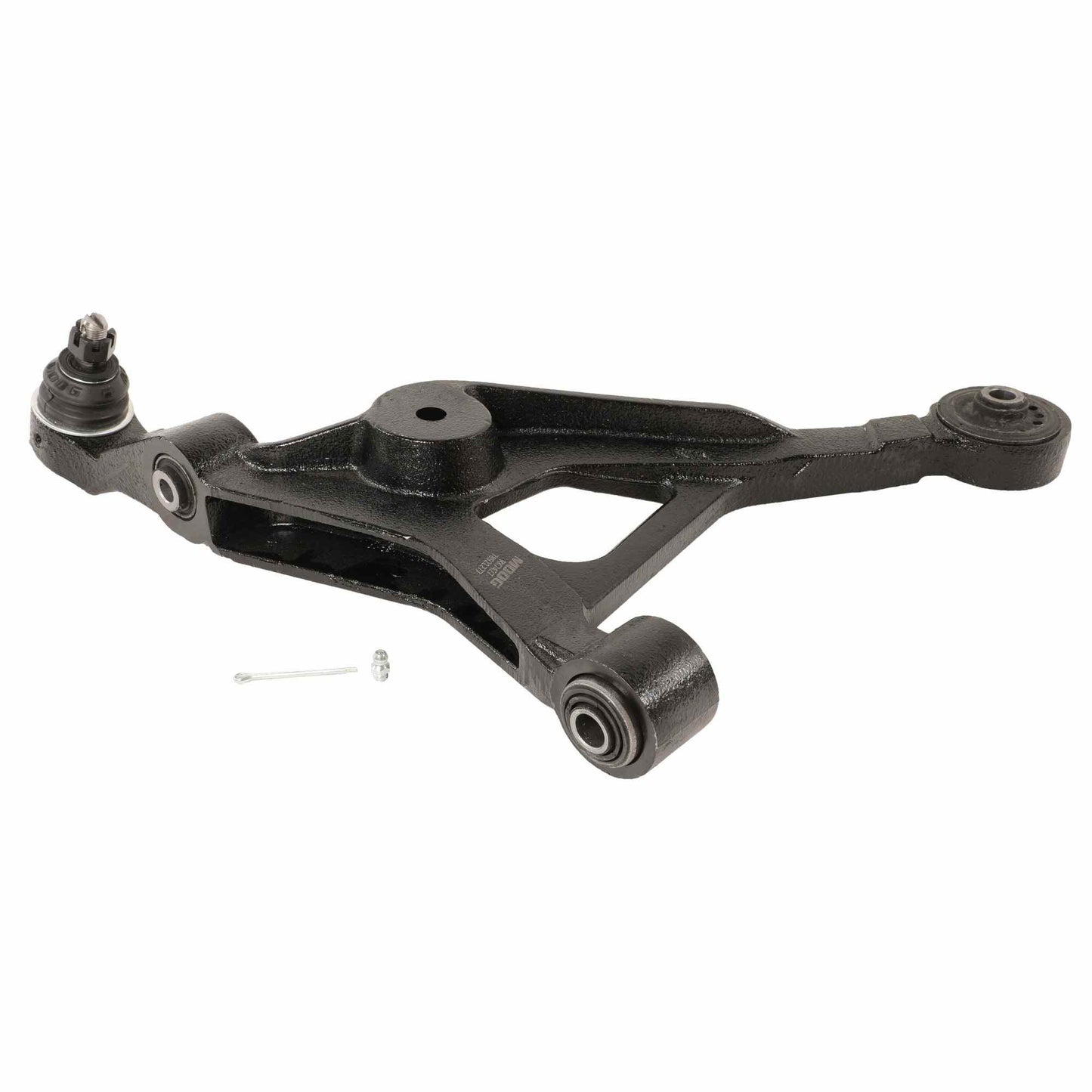 Angle View of Front Right Suspension Control Arm and Ball Joint Assembly MOOG RK7427