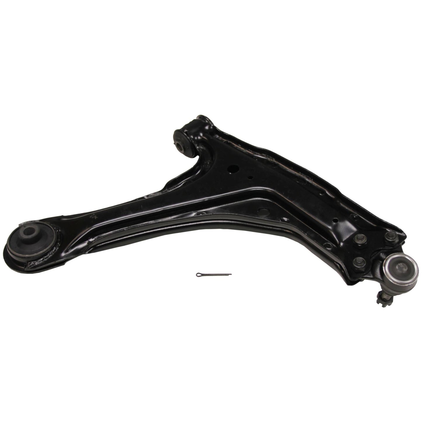 Back View of Front Left Suspension Control Arm and Ball Joint Assembly MOOG RK80446