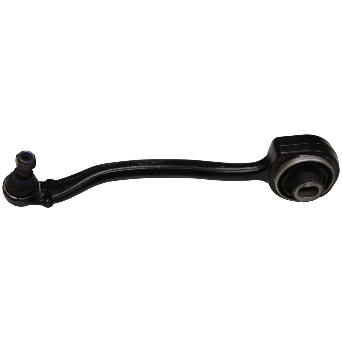 Angle View of Front Rear Left Suspension Control Arm and Ball Joint Assembly MOOG RK80533