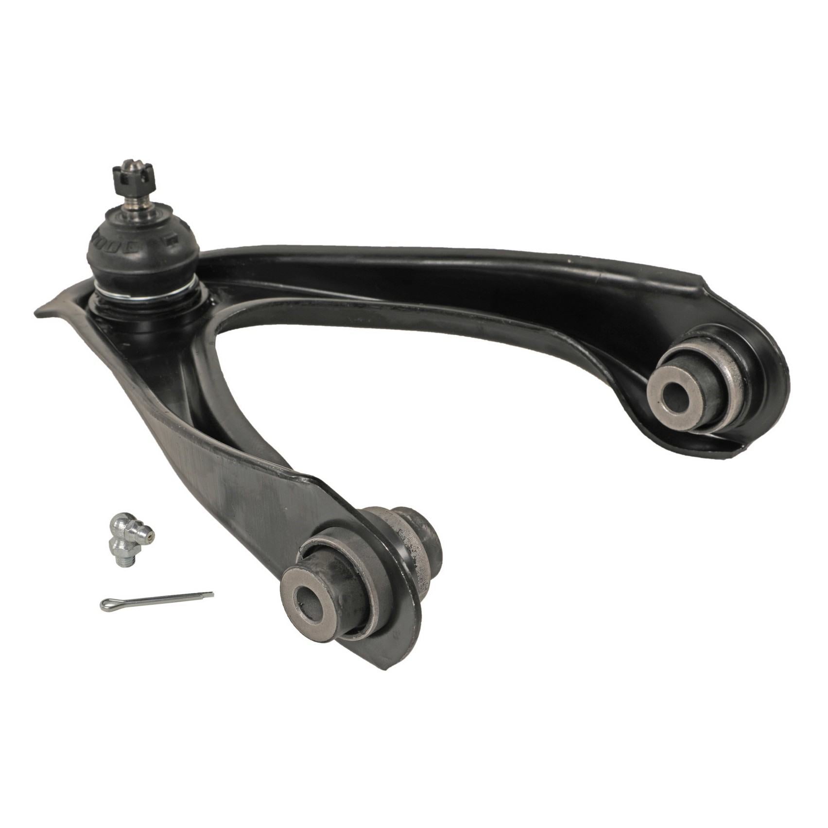 Angle View of Front Upper Left Suspension Control Arm and Ball Joint Assembly MOOG RK80884