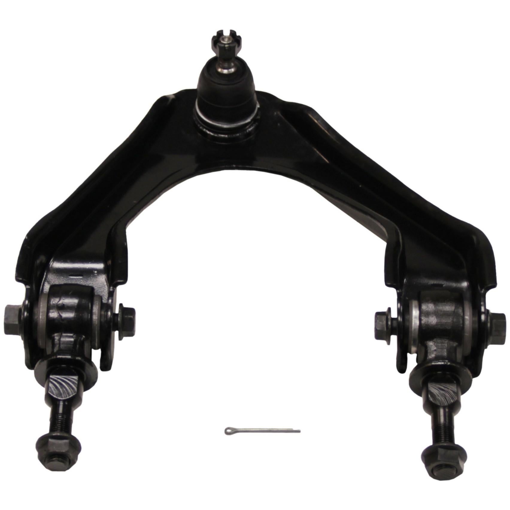 Angle View of Front Upper Right Suspension Control Arm and Ball Joint Assembly MOOG RK90446