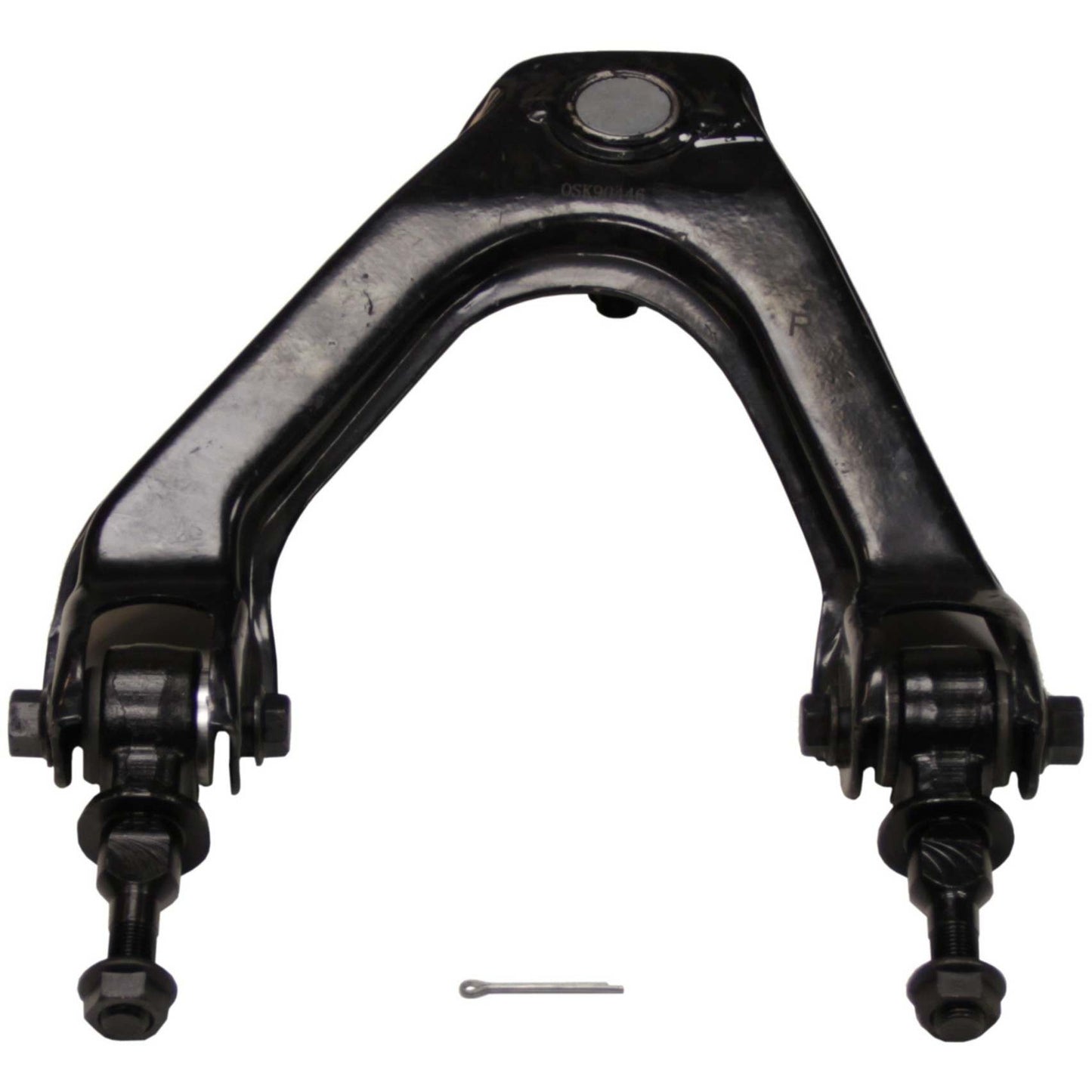 Back View of Front Upper Right Suspension Control Arm and Ball Joint Assembly MOOG RK90446