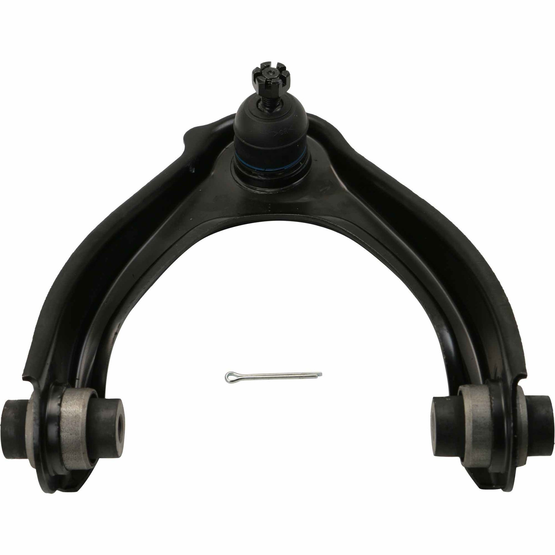 Angle View of Front Upper Left Suspension Control Arm and Ball Joint Assembly MOOG RK90451