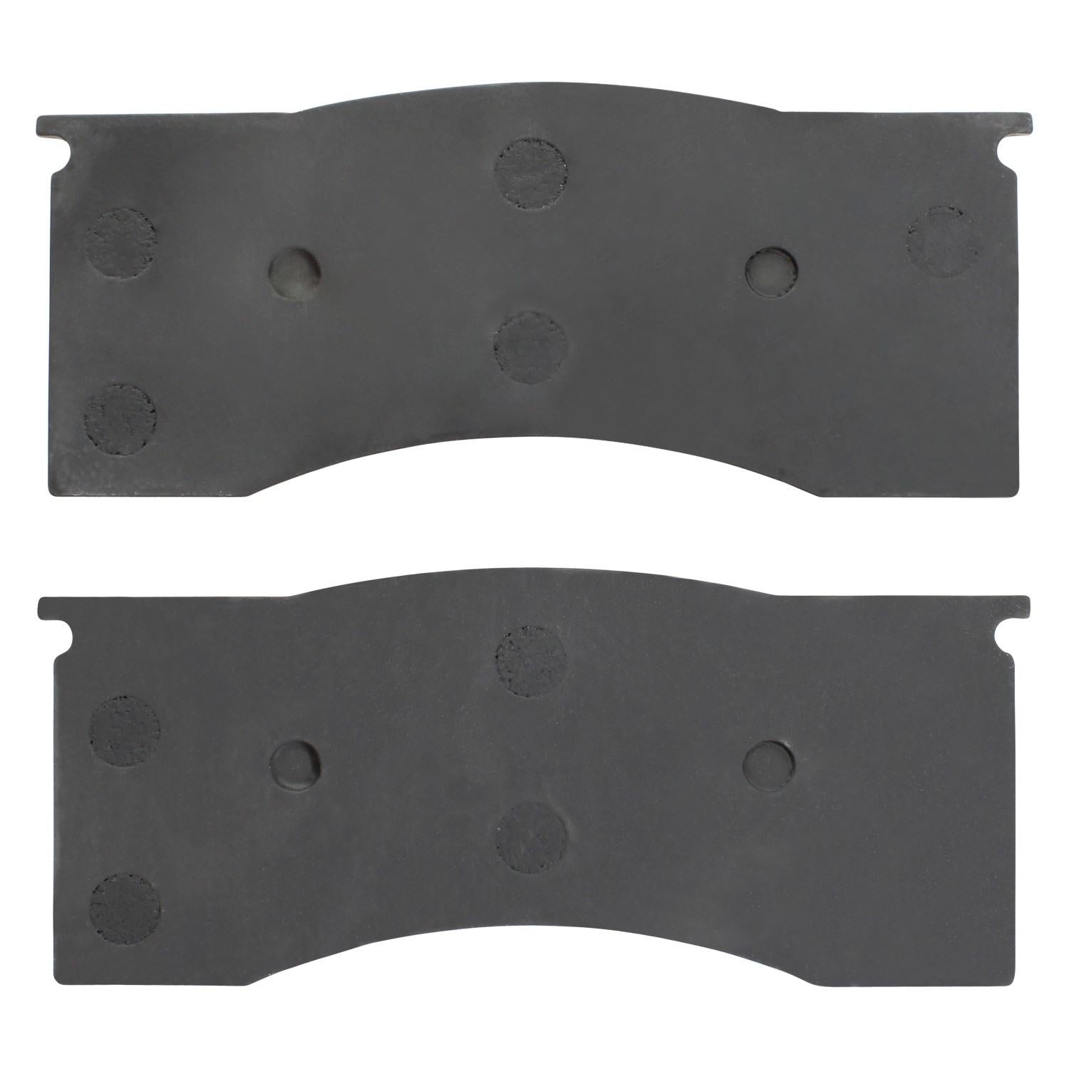 Back View of Front Disc Brake Pad Set MPA 1000-0001M