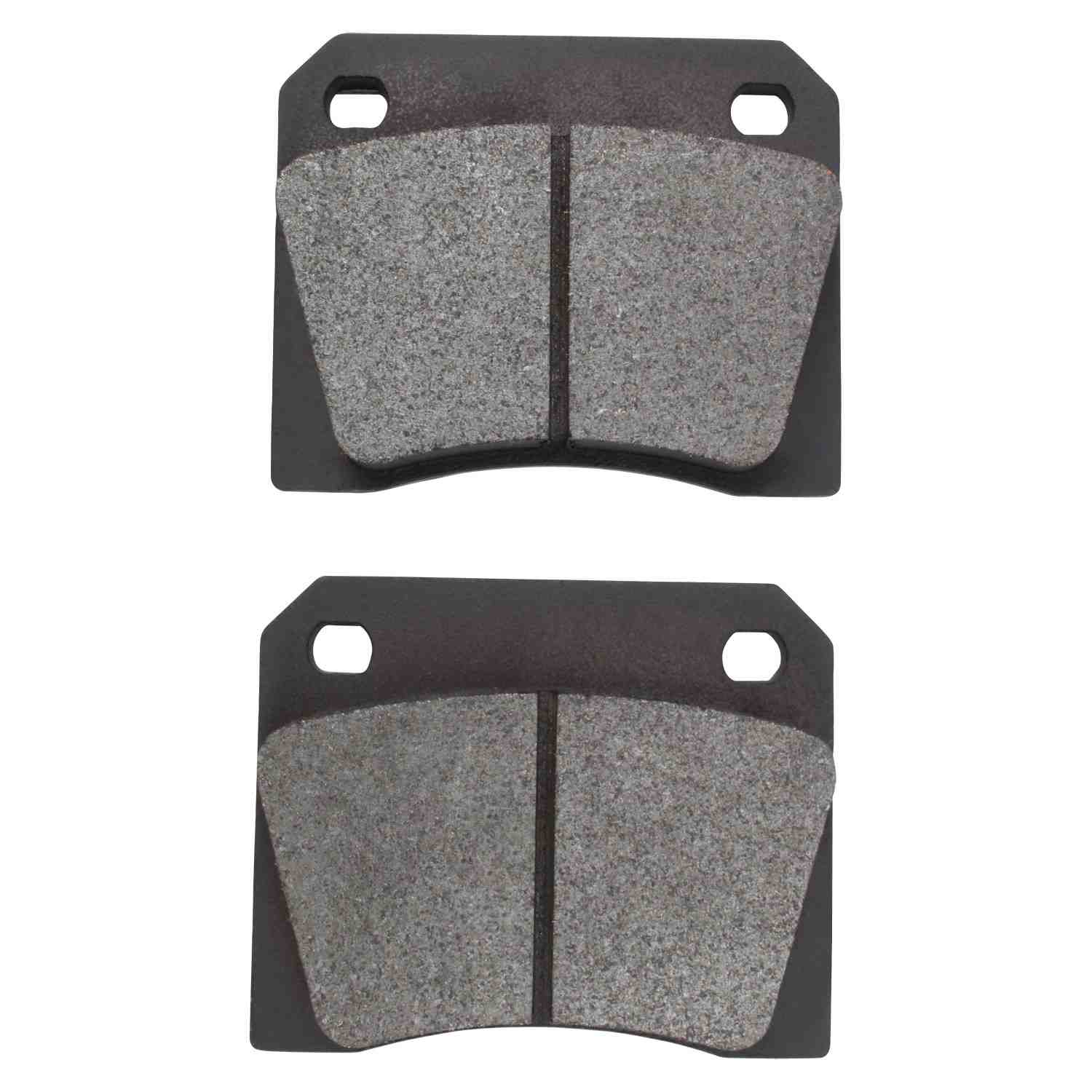 Front View of Rear Disc Brake Pad Set MPA 1000-0009M