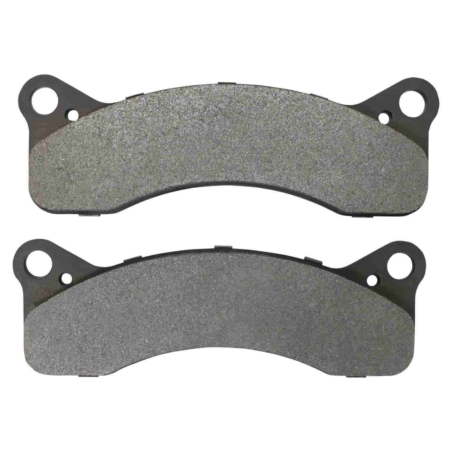 Front View of Front Disc Brake Pad Set MPA 1000-0020M