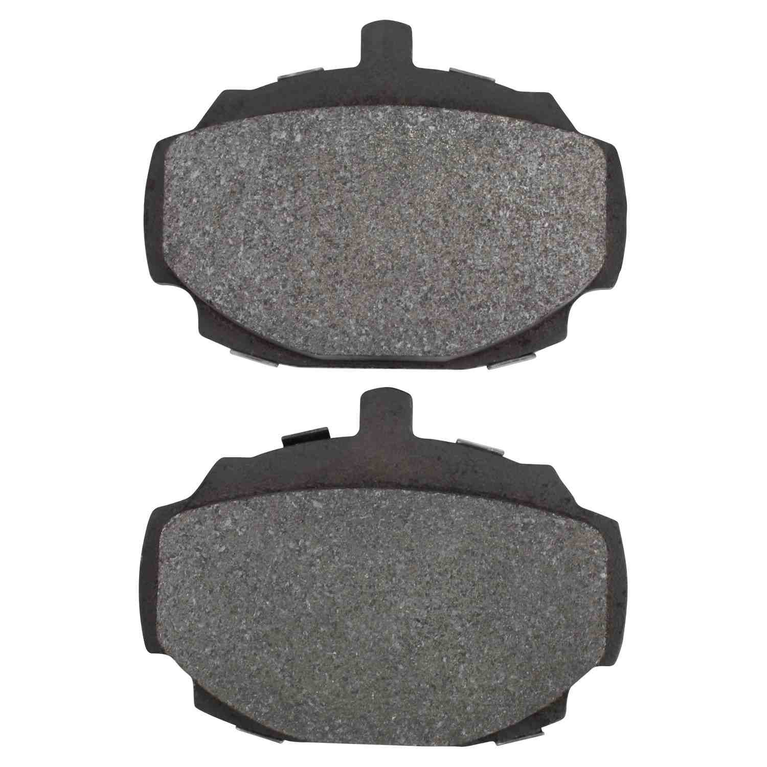 Front View of Front Disc Brake Pad Set MPA 1000-0027M