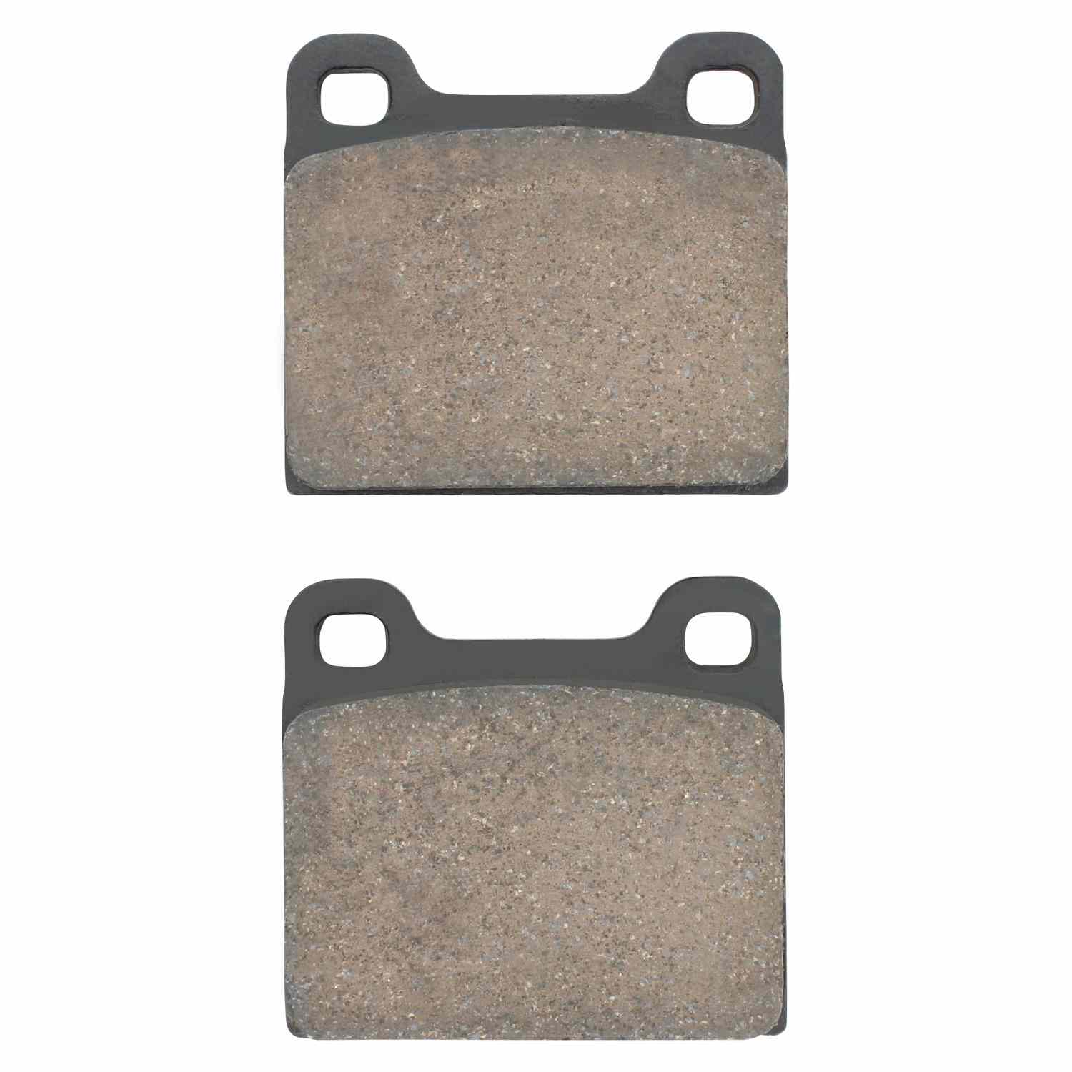 Front View of Front Disc Brake Pad Set MPA 1000-0031C