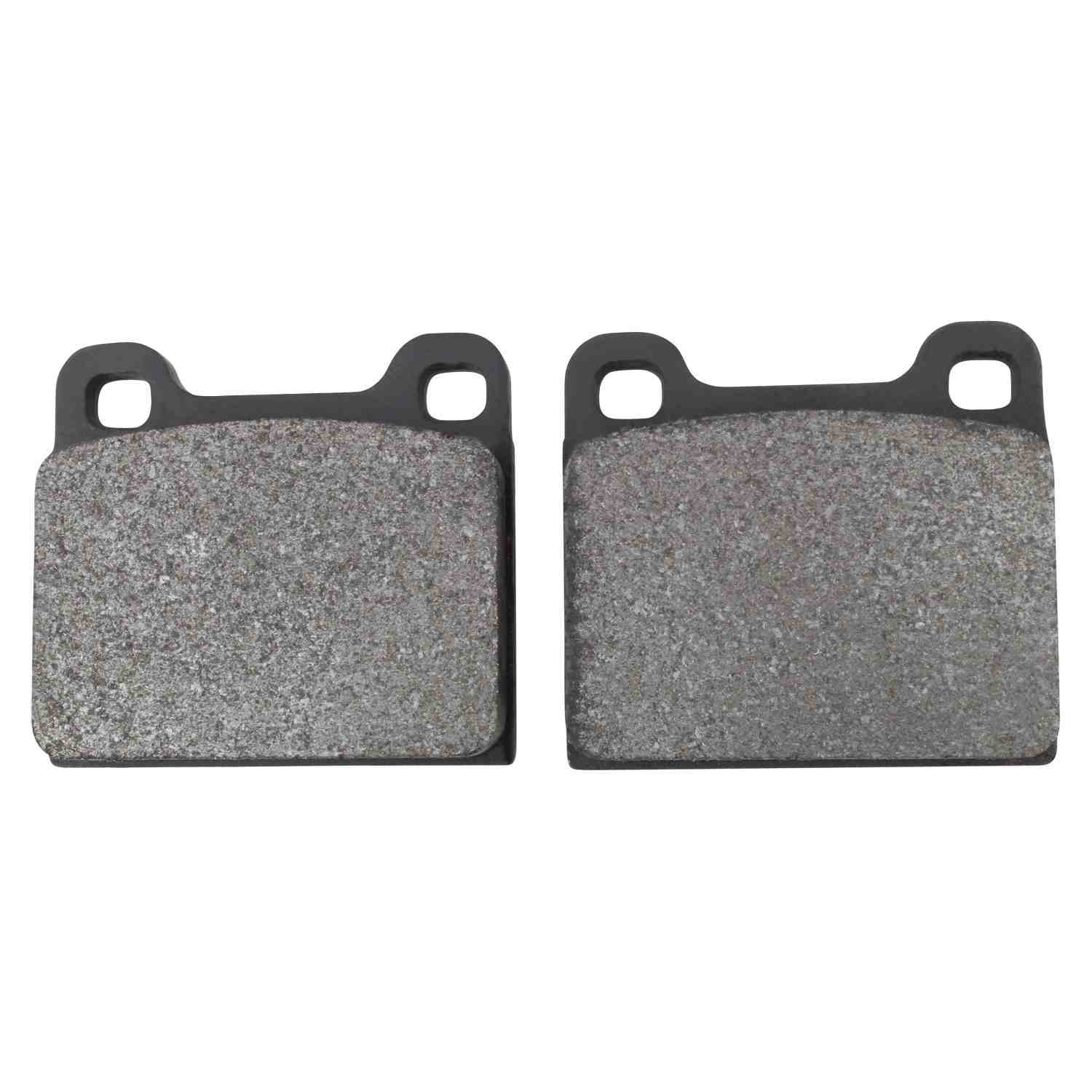 Front View of Front Disc Brake Pad Set MPA 1000-0031M