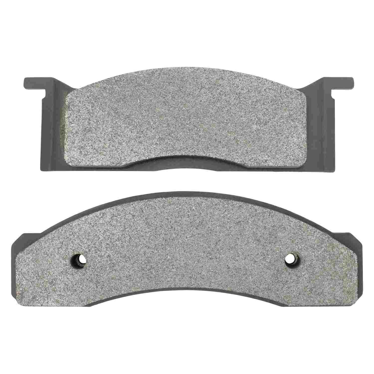 Front View of Front Disc Brake Pad Set MPA 1000-0034M