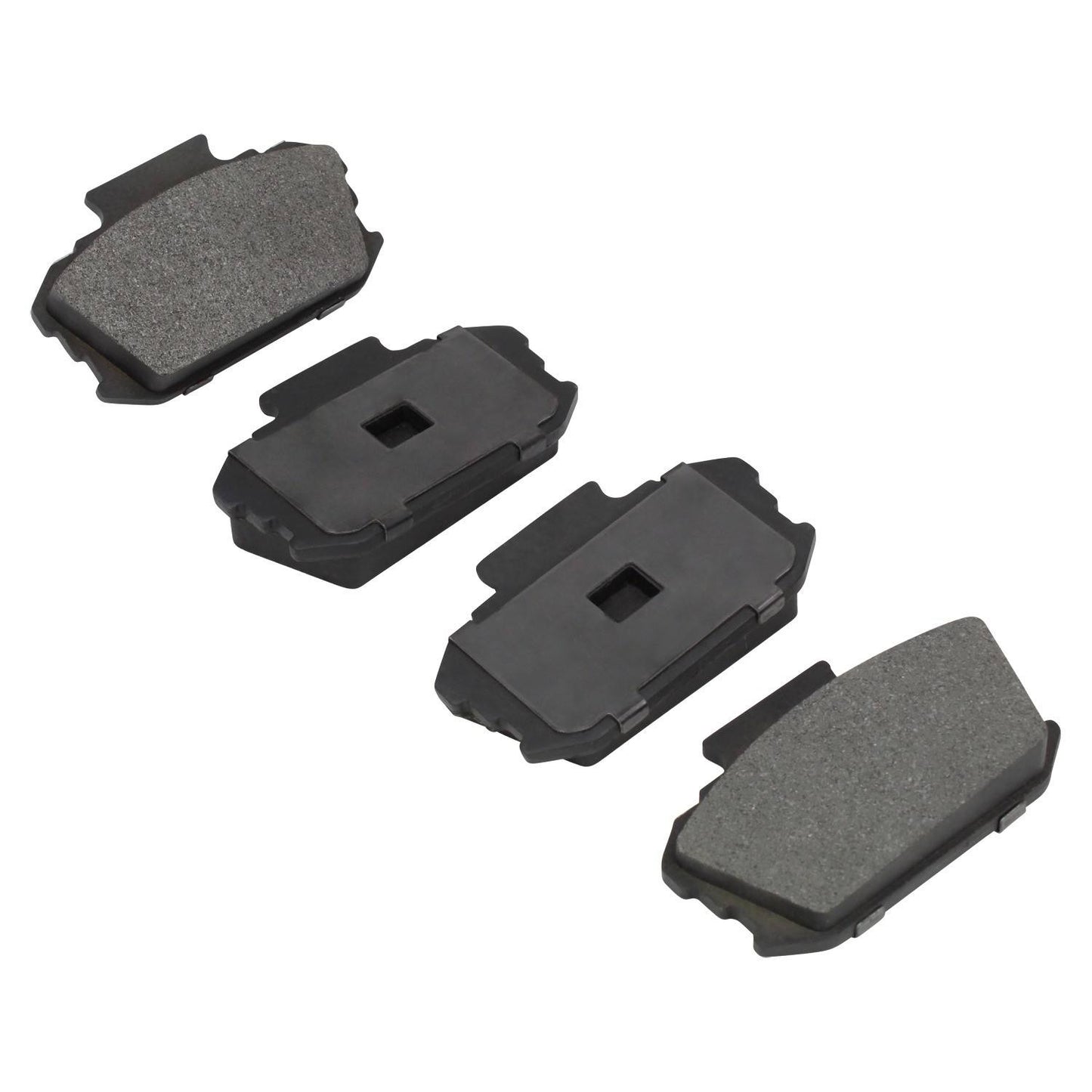 Angle View of Front Disc Brake Pad Set MPA 1000-0037M