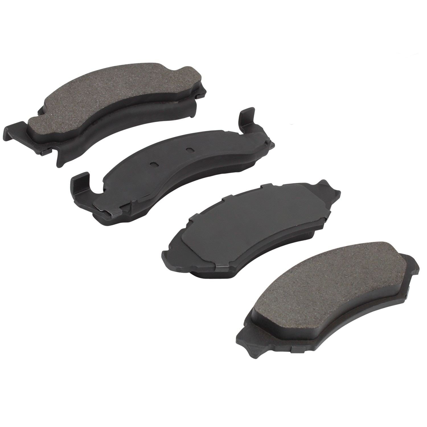 Angle View of Front Disc Brake Pad Set MPA 1000-0050M