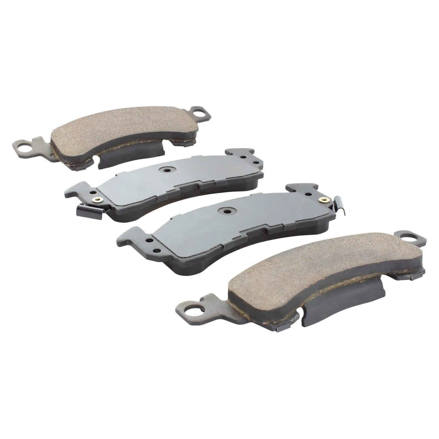 Angle View of Front Disc Brake Pad Set MPA 1000-0052C