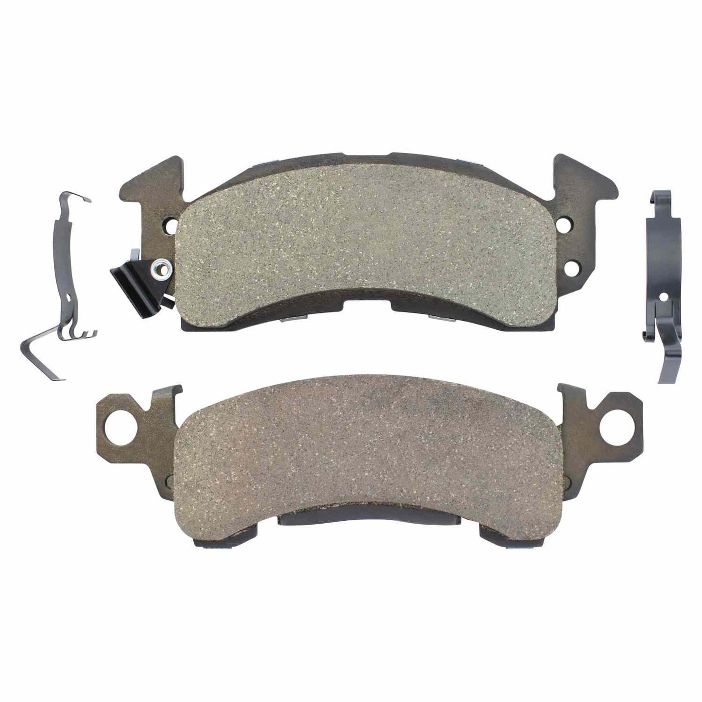 Front View of Front Disc Brake Pad Set MPA 1000-0052C