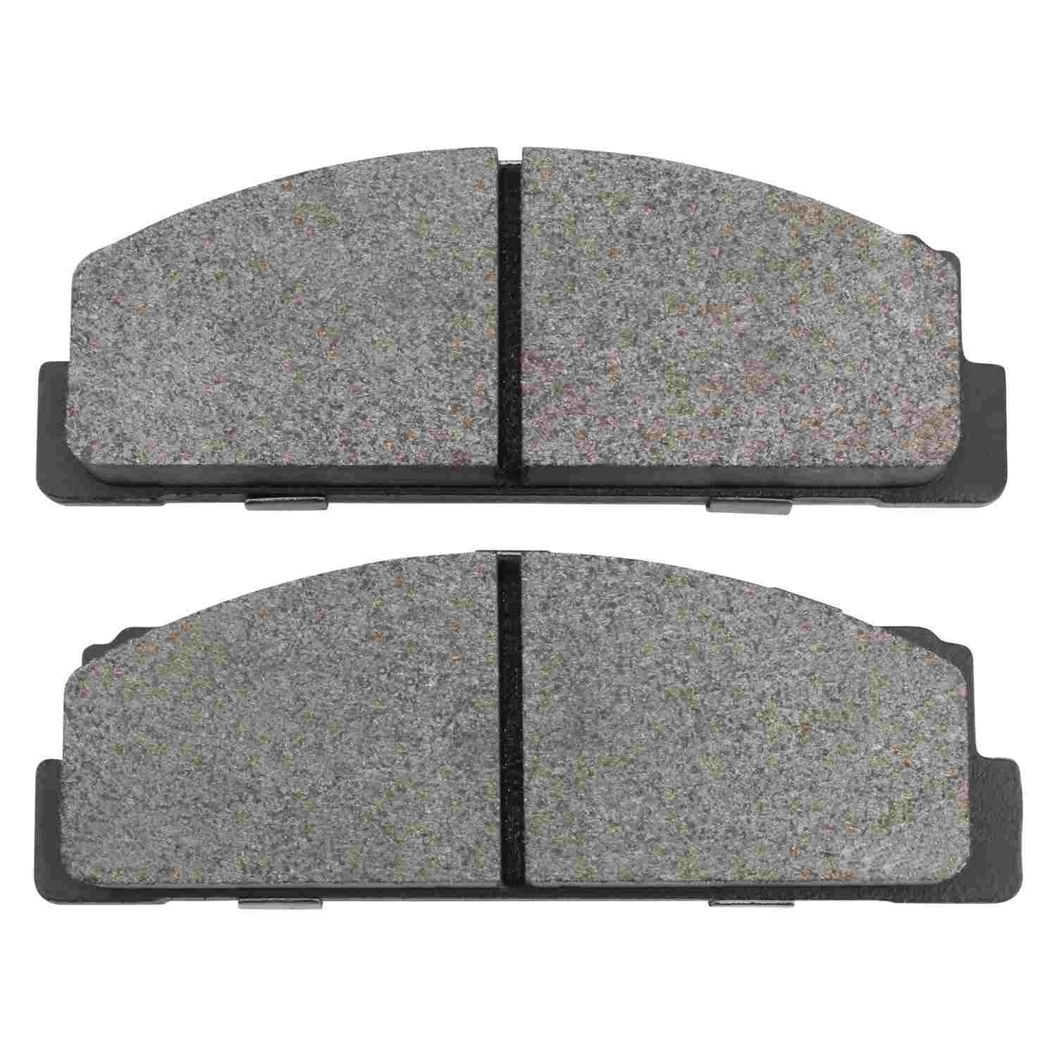 Front View of Front Disc Brake Pad Set MPA 1000-0054AM