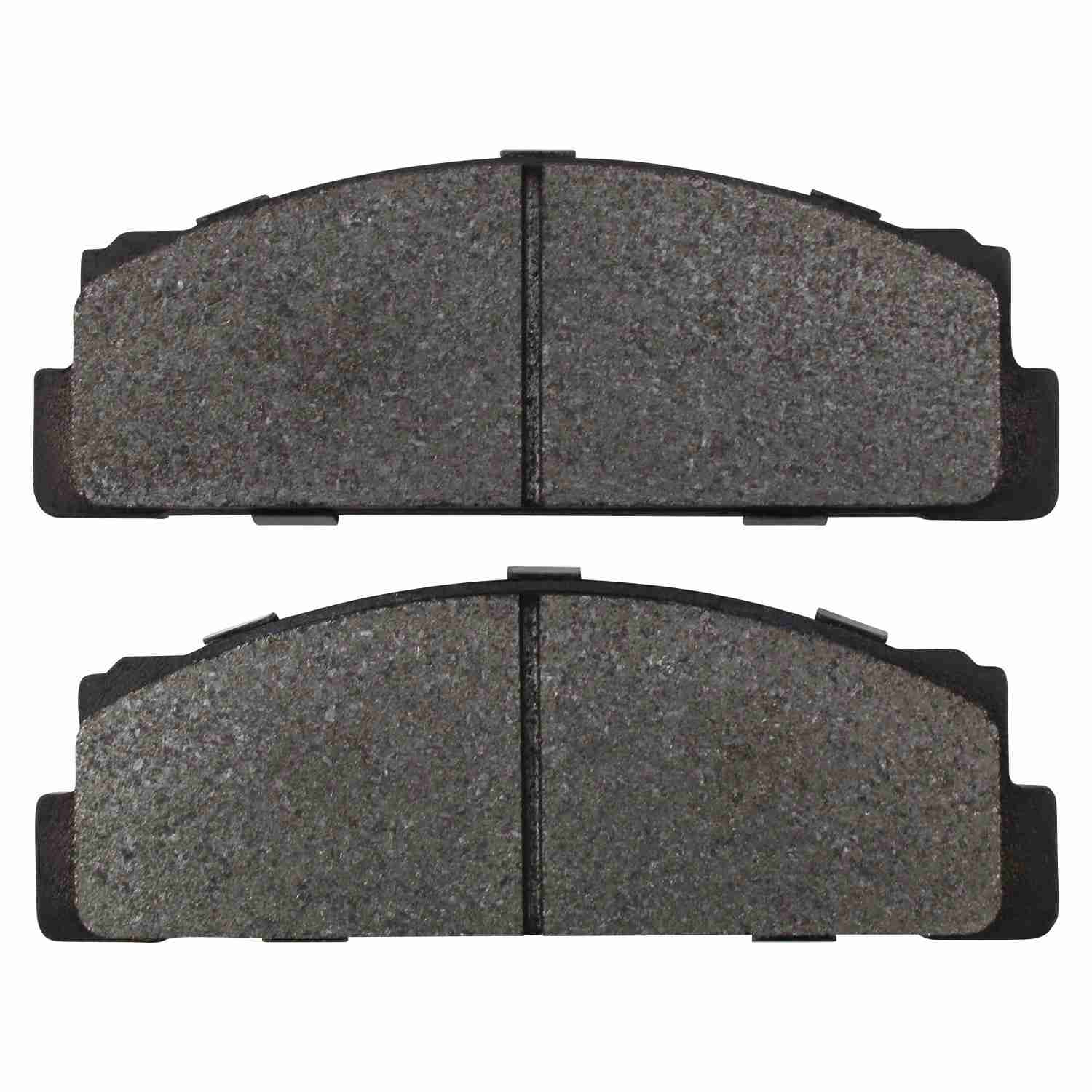 Front View of Rear Disc Brake Pad Set MPA 1000-0071M