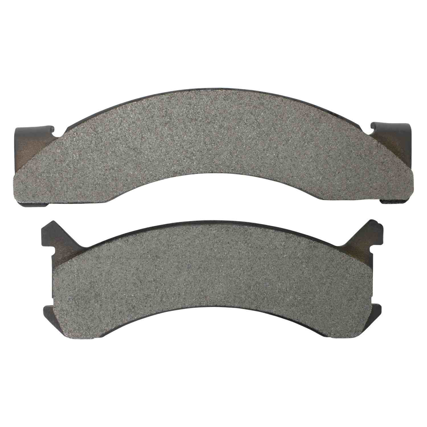 Front View of Front Disc Brake Pad Set MPA 1000-0087M