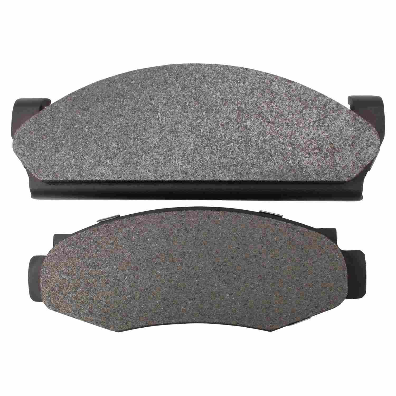 Front View of Front Disc Brake Pad Set MPA 1000-0091M