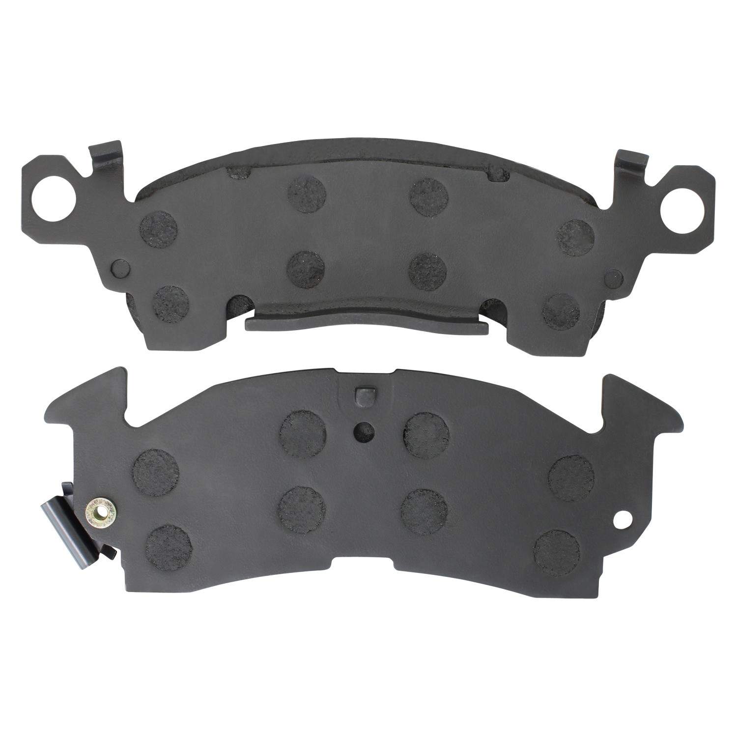 Back View of Rear Disc Brake Pad Set MPA 1000-0122M