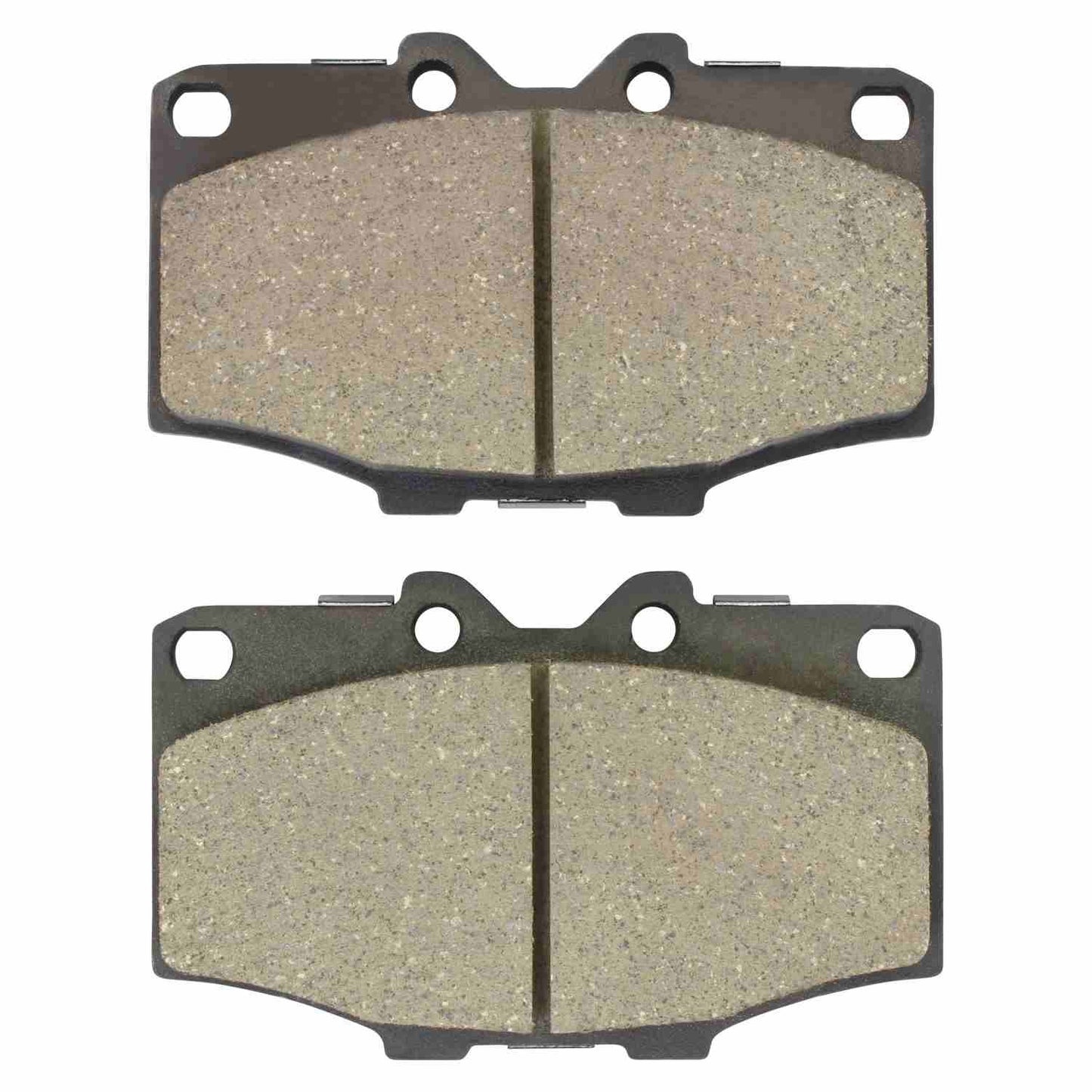 Front View of Front Disc Brake Pad Set MPA 1000-0137C