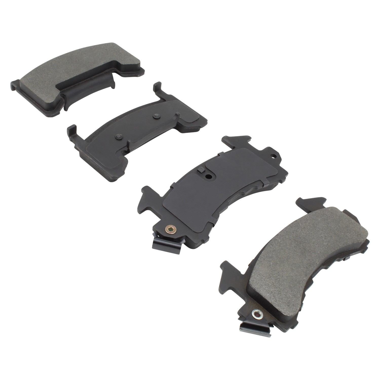 Angle View of Rear Disc Brake Pad Set MPA 1000-0202M