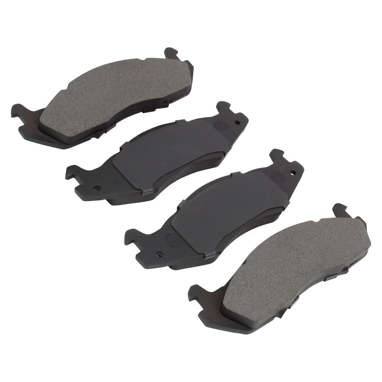 Angle View of Front Disc Brake Pad Set MPA 1000-0203M