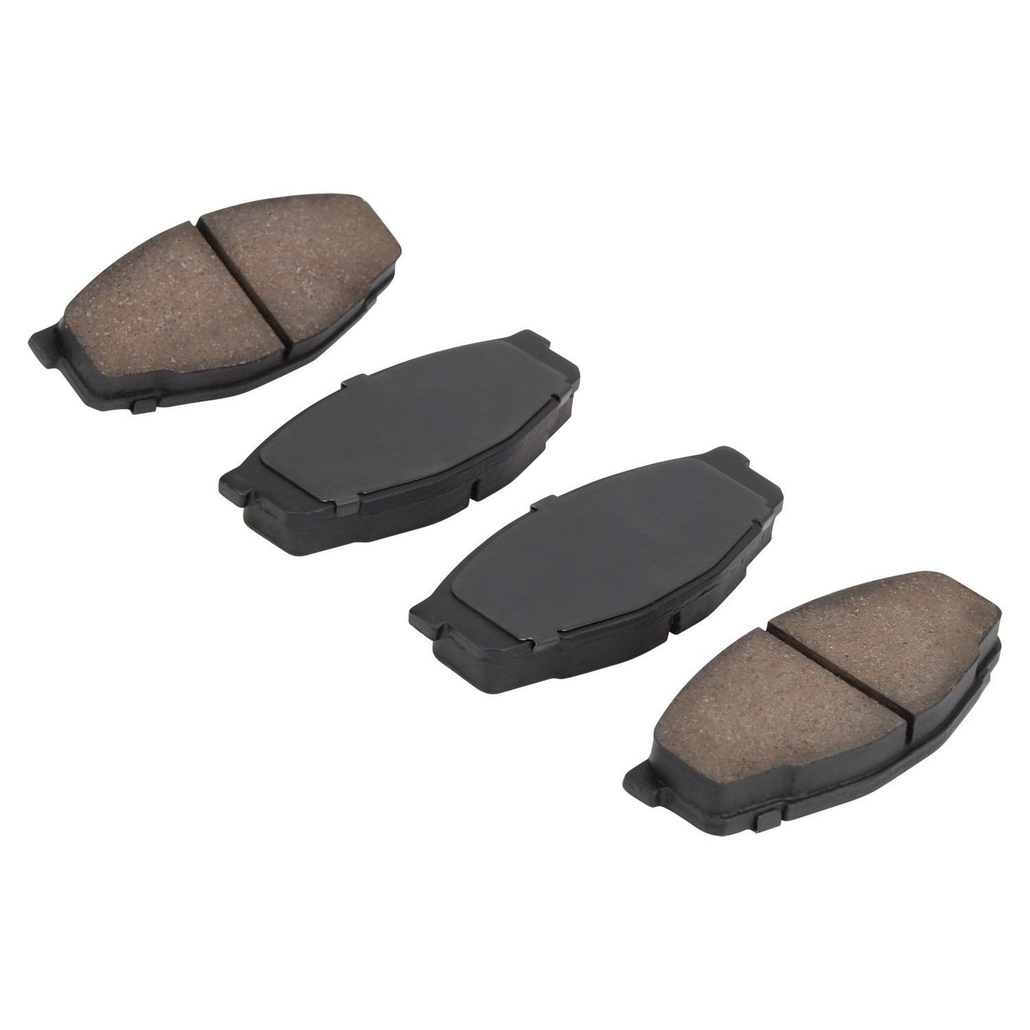 Angle View of Front Disc Brake Pad Set MPA 1000-0207C