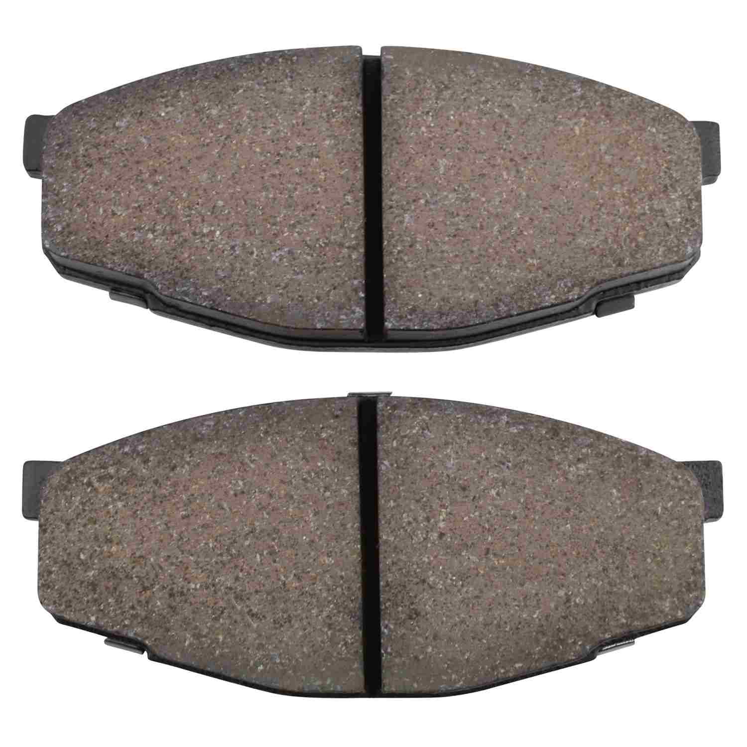 Front View of Front Disc Brake Pad Set MPA 1000-0207C