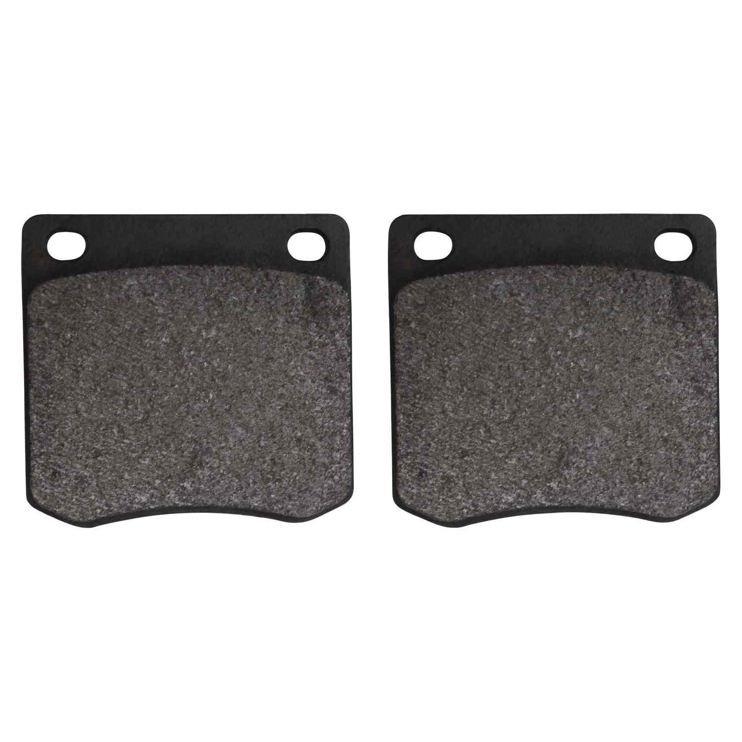 Front View of Rear Disc Brake Pad Set MPA 1000-0213M