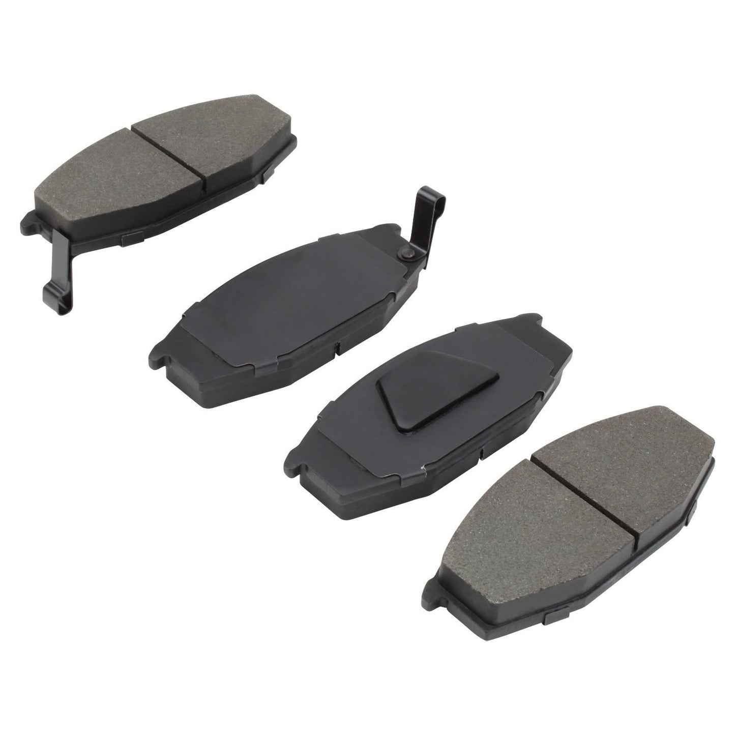 Angle View of Front Disc Brake Pad Set MPA 1000-0229M