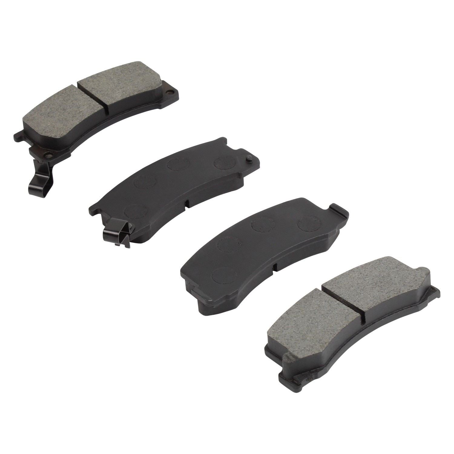 Angle View of Rear Disc Brake Pad Set MPA 1000-0240M