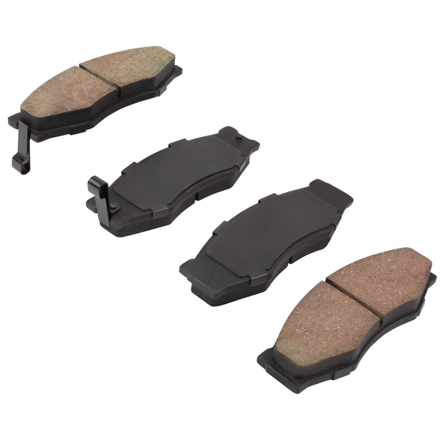 Angle View of Front Disc Brake Pad Set MPA 1000-0266C