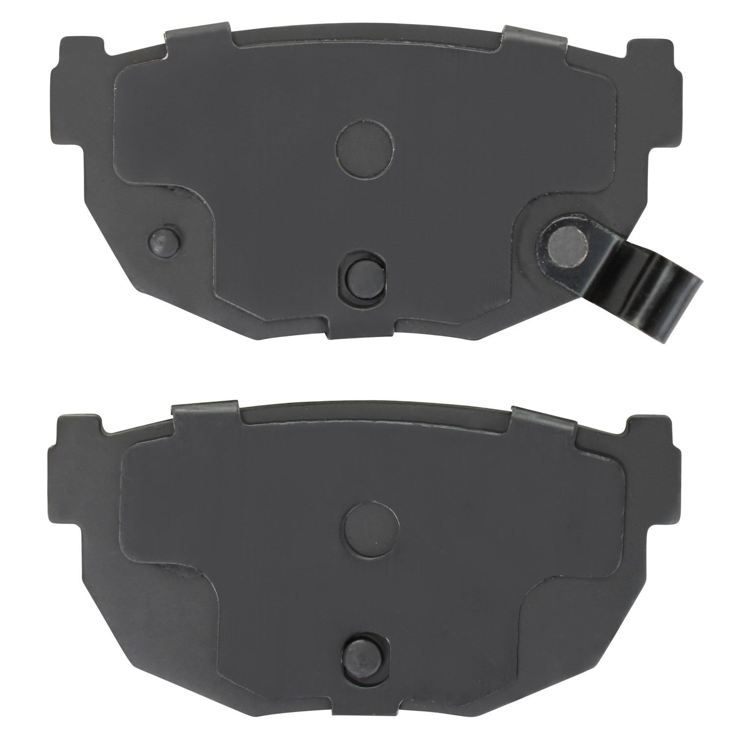 Back View of Rear Disc Brake Pad Set MPA 1000-0272C