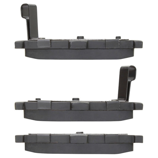 Top View of Rear Disc Brake Pad Set MPA 1000-0323M