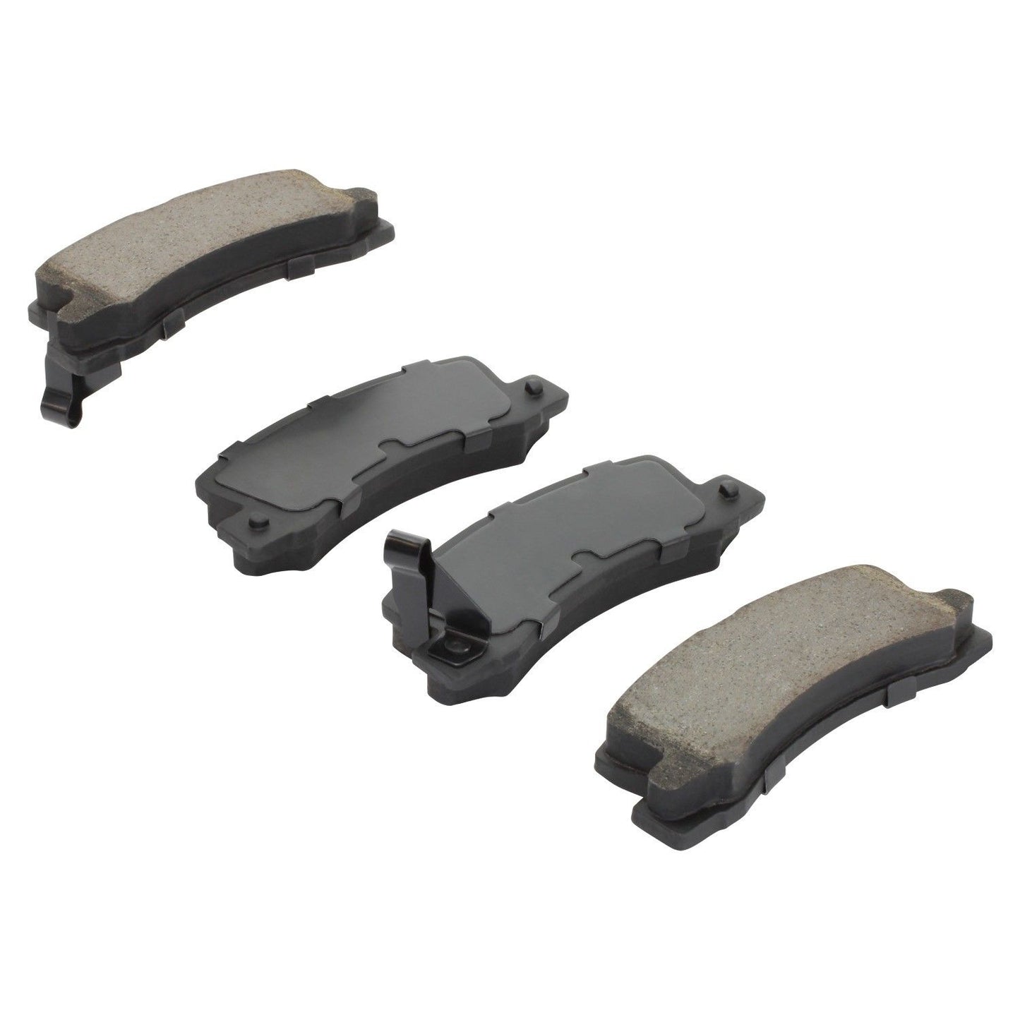 Angle View of Rear Disc Brake Pad Set MPA 1000-0325M