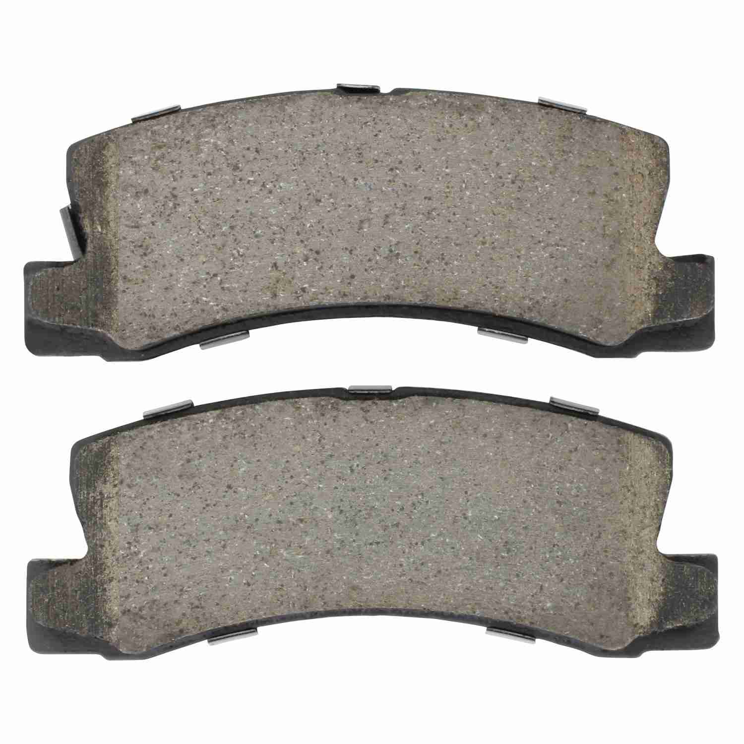 Front View of Rear Disc Brake Pad Set MPA 1000-0325M