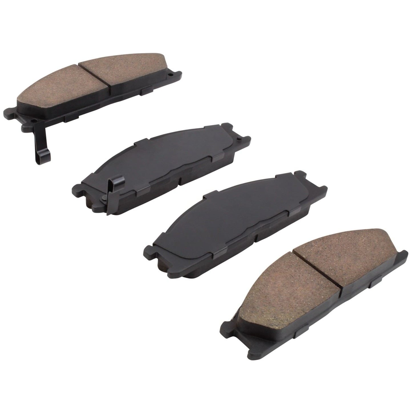 Angle View of Front Disc Brake Pad Set MPA 1000-0333C