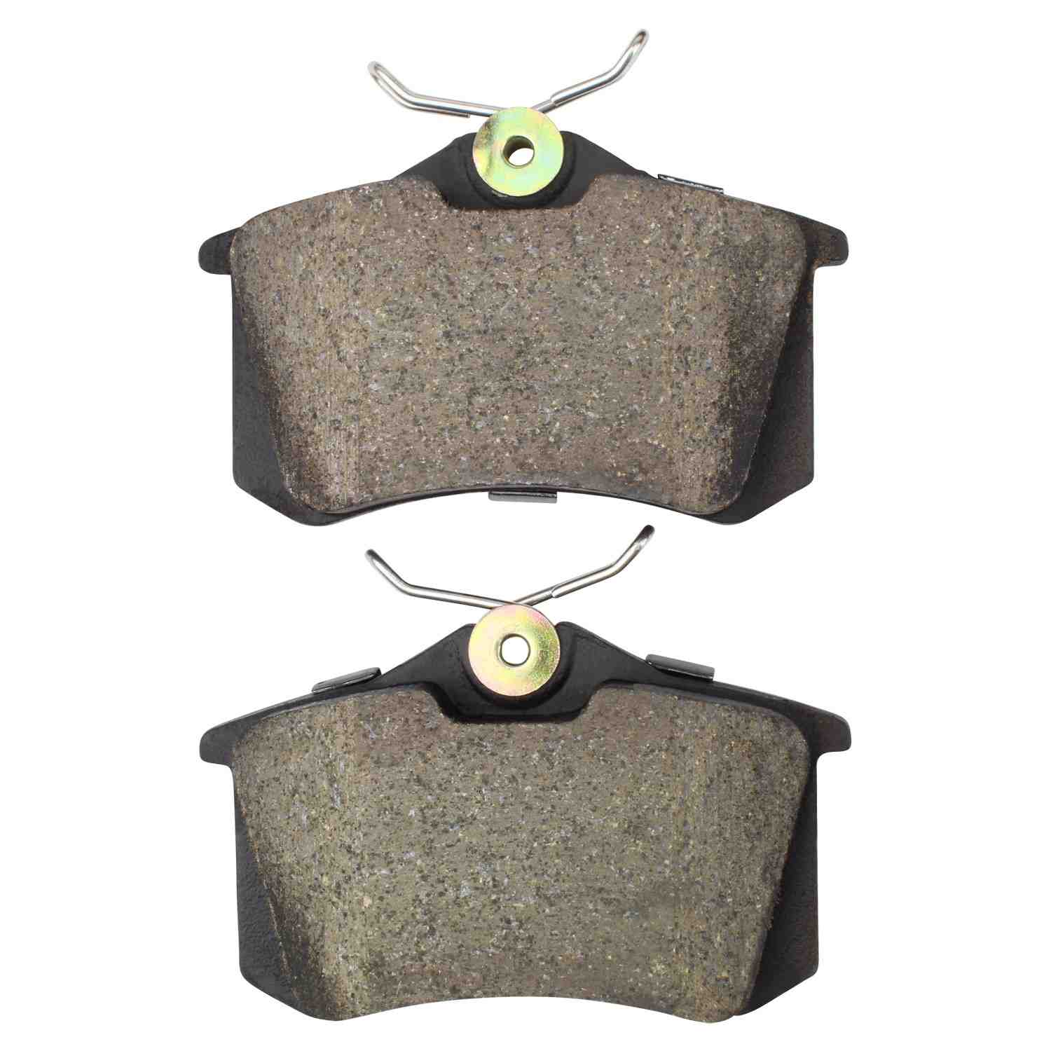 Front View of Rear Disc Brake Pad Set MPA 1000-0340C