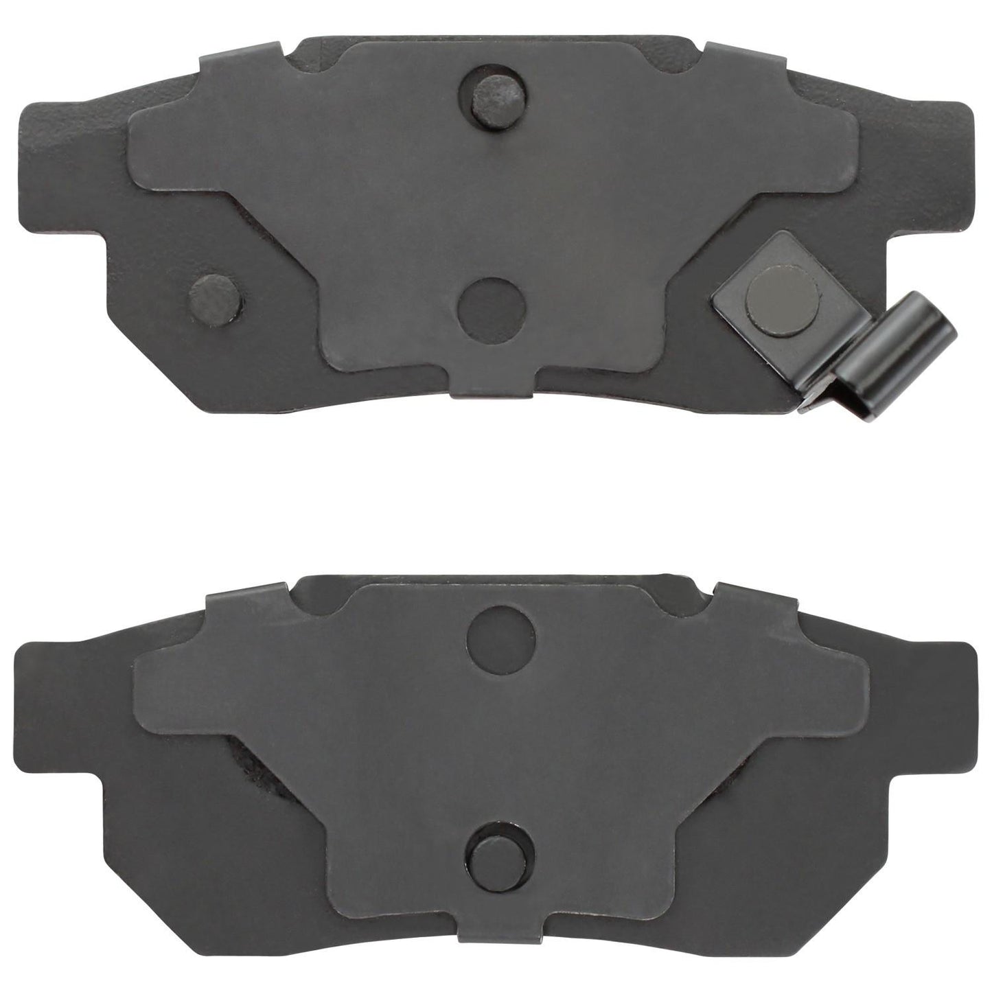 Back View of Rear Disc Brake Pad Set MPA 1000-0374M