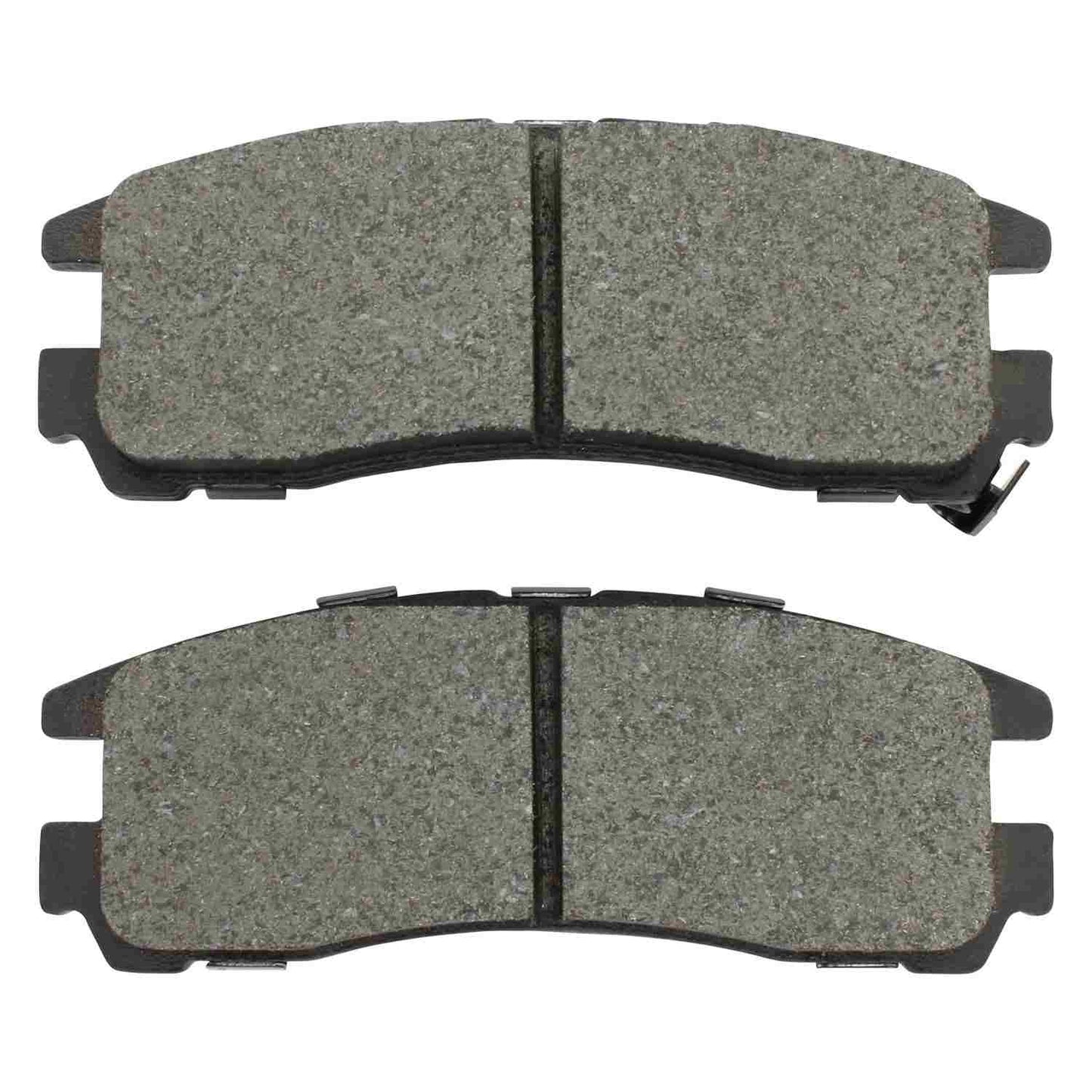 Front View of Rear Disc Brake Pad Set MPA 1000-0383C