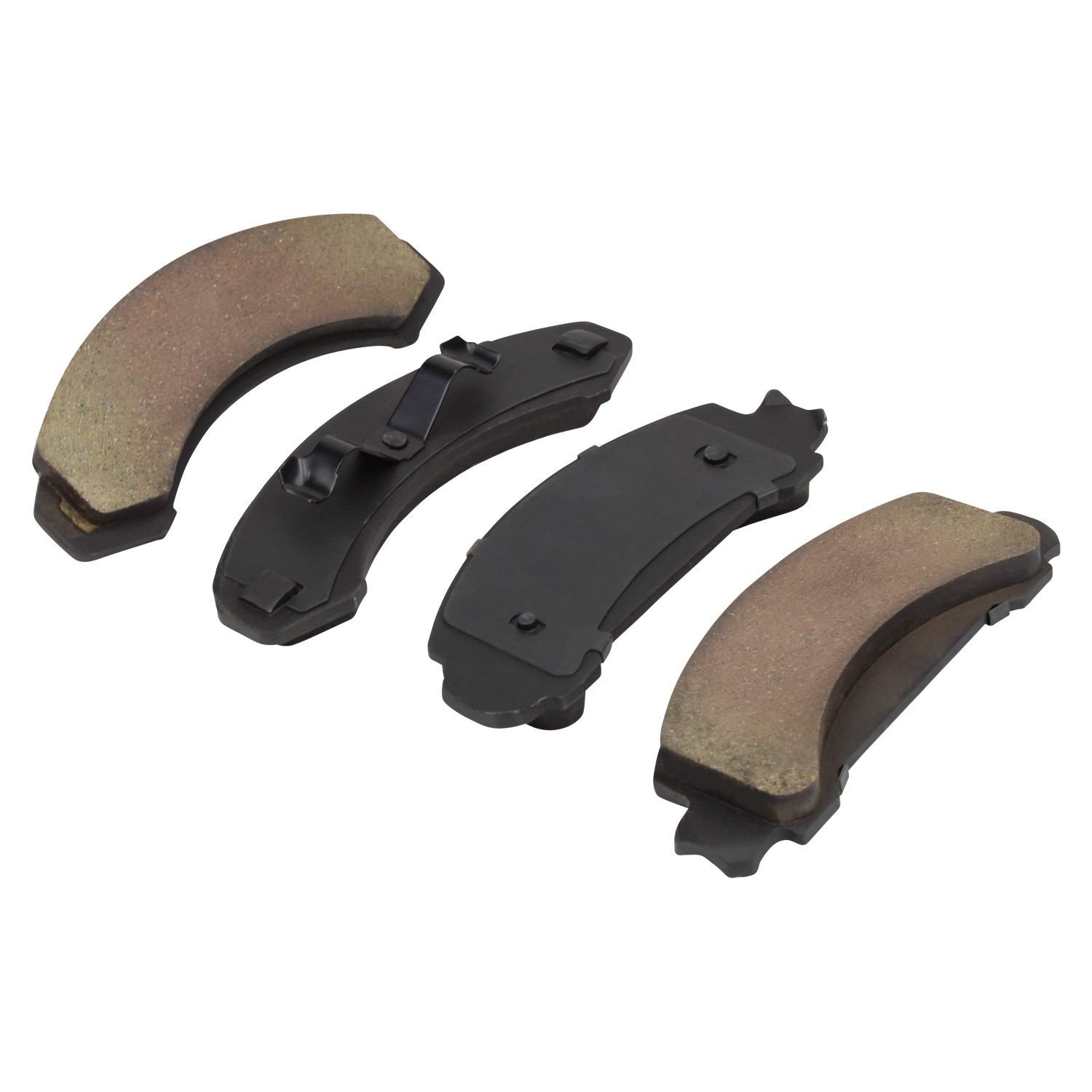 Angle View of Front Disc Brake Pad Set MPA 1000-0387C