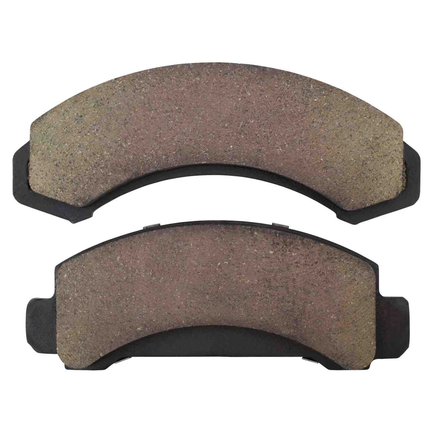 Front View of Front Disc Brake Pad Set MPA 1000-0387C