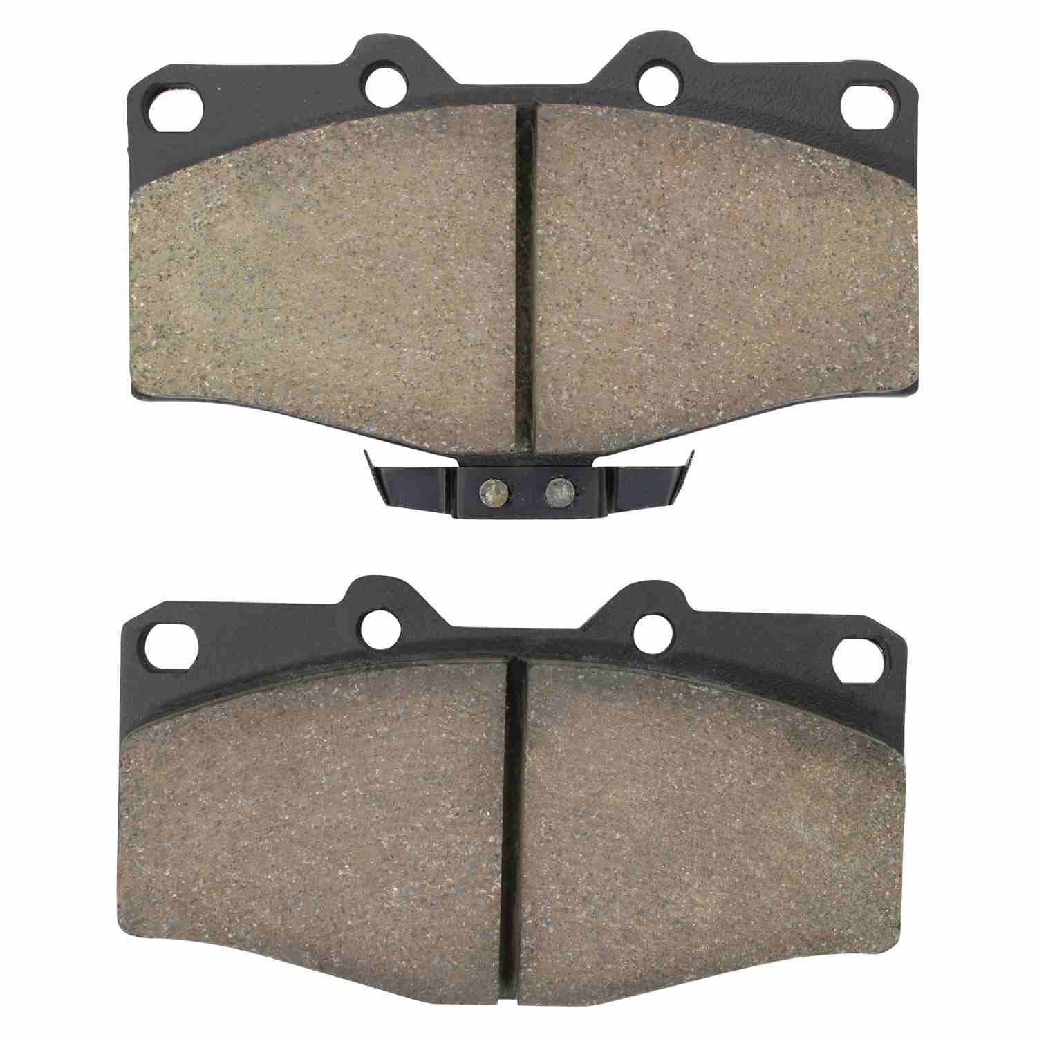 Front View of Front Disc Brake Pad Set MPA 1000-0410C