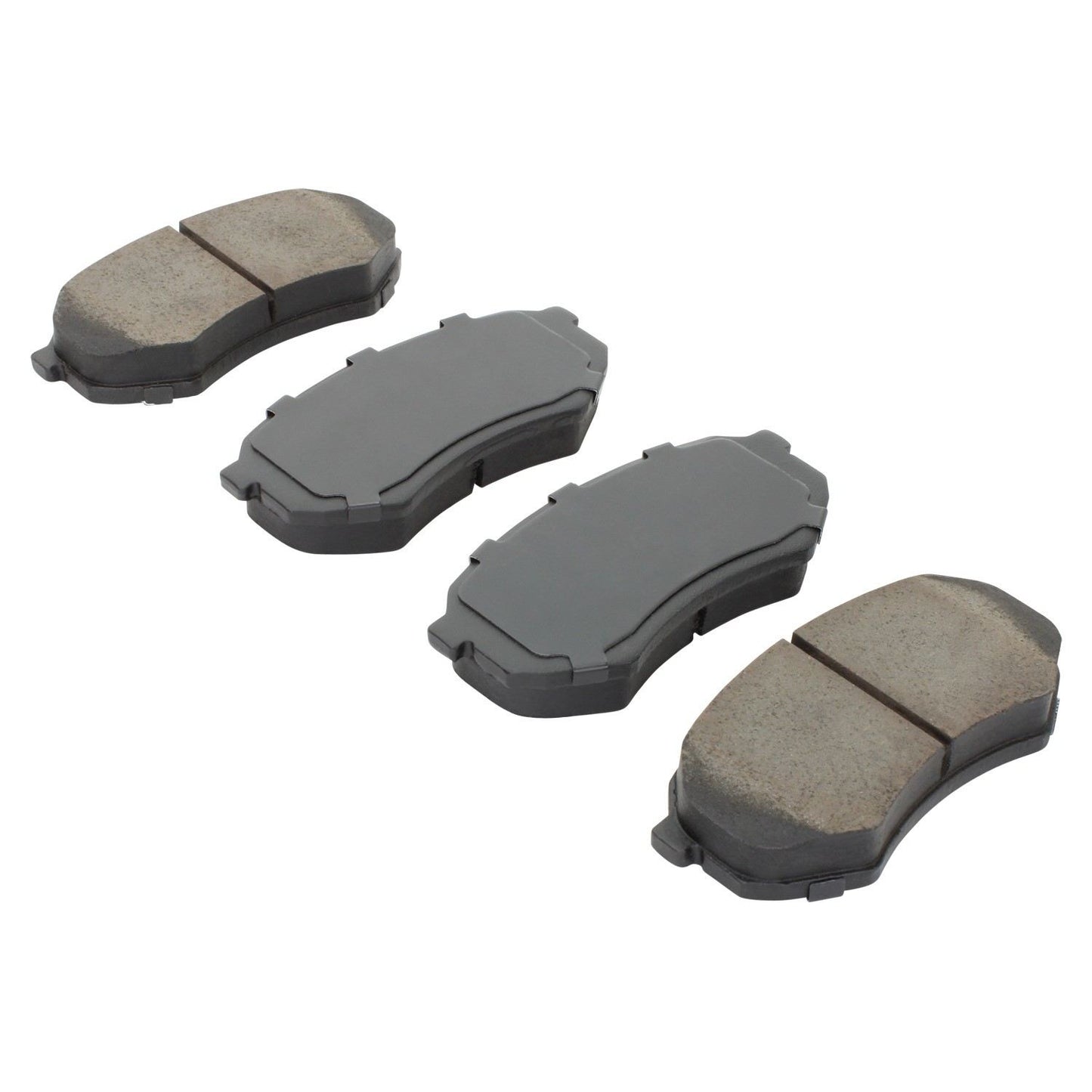 Angle View of Front Disc Brake Pad Set MPA 1000-0433M