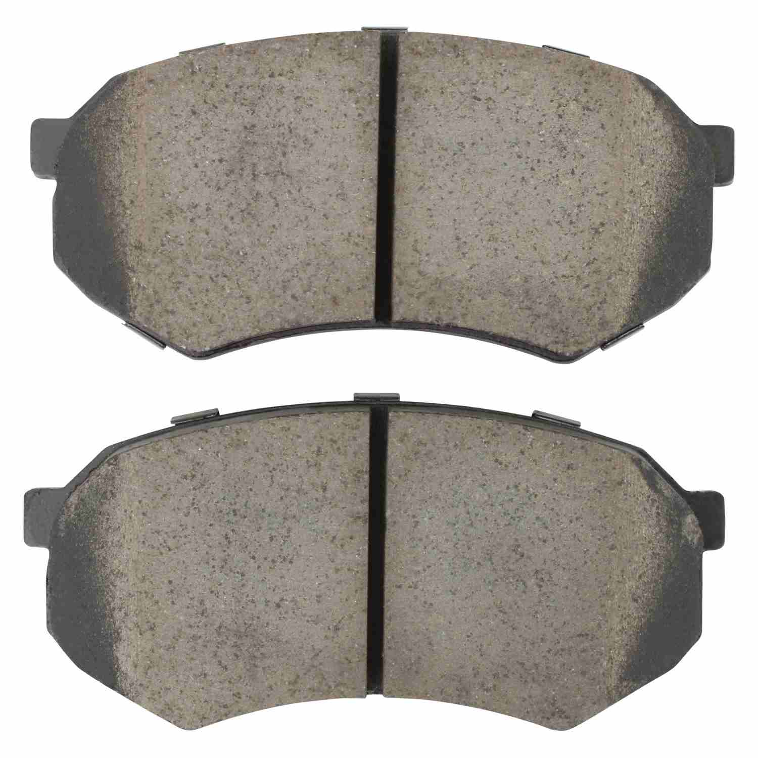 Front View of Front Disc Brake Pad Set MPA 1000-0433M