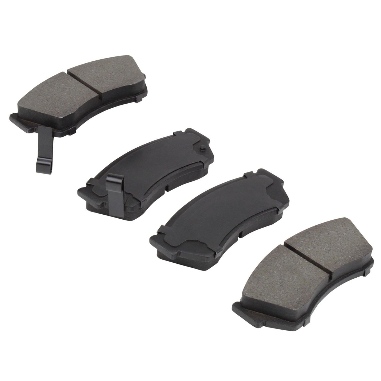 Angle View of Front Disc Brake Pad Set MPA 1000-0451M