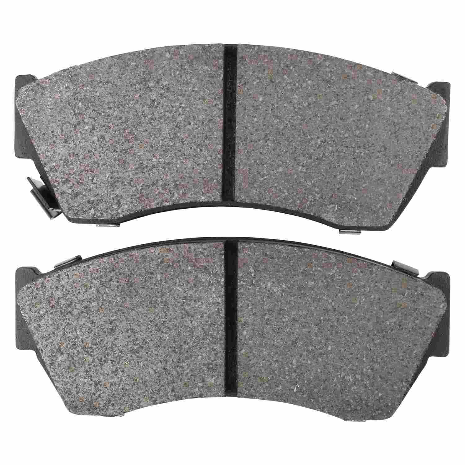 Front View of Front Disc Brake Pad Set MPA 1000-0451M