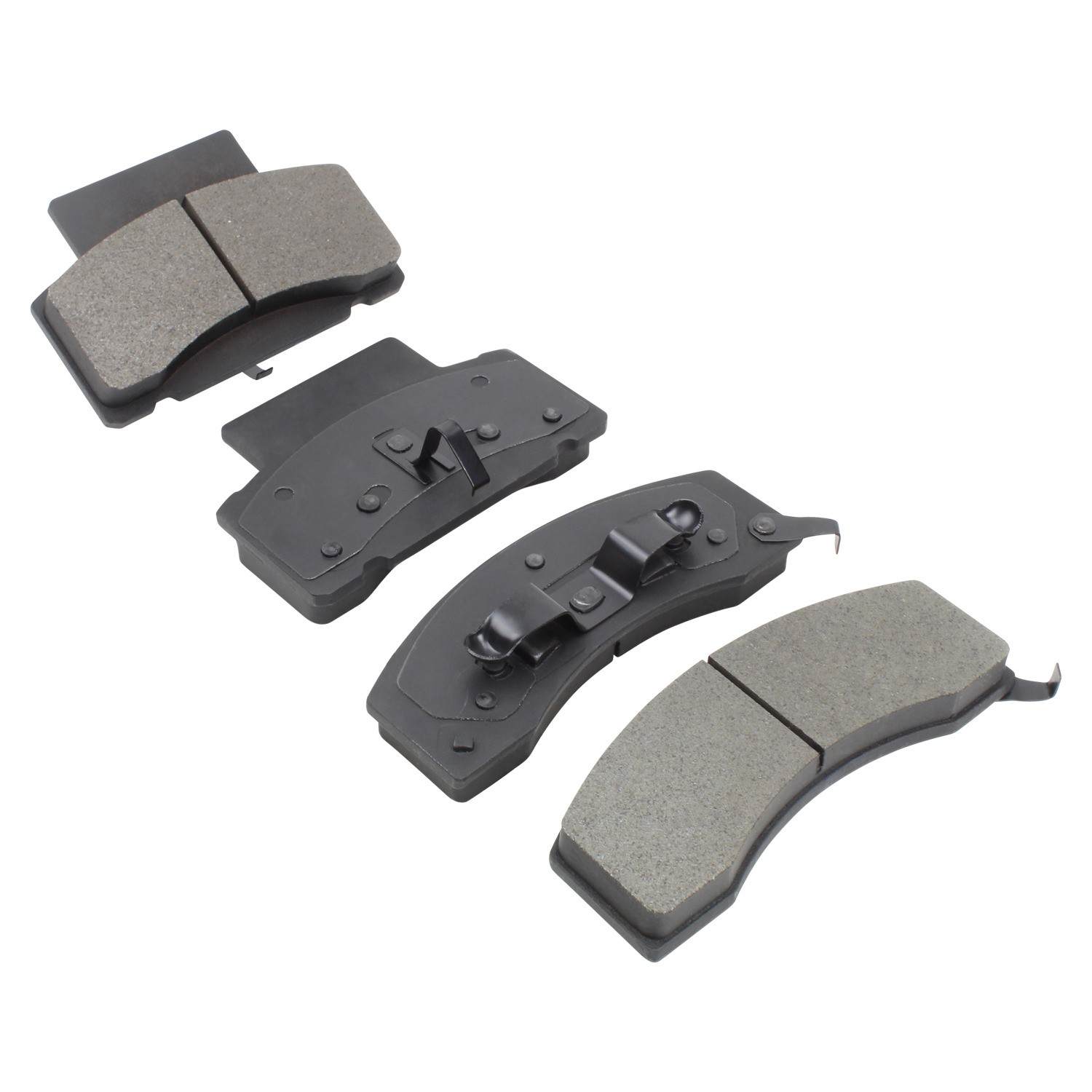 Angle View of Front Disc Brake Pad Set MPA 1000-0459M